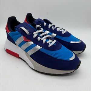 BRAND NEW adidas Originals Retropy F2 Sneakers Size 10 Blue White Red GW0511